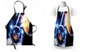 Ambesonne Space Cat Apron